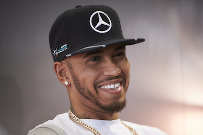 Lewis Hamilton portrait